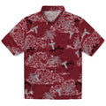 Troy Trojans Hawaiian Shirt - Wave Palm | Hula Hawaiian Shirts