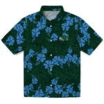 Tulane Green Wave Hawaiian Shirt - 50th State Flower | Hula Hawaiian Shirts