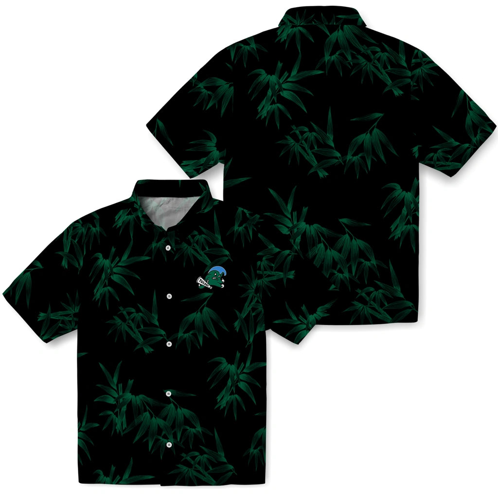 Tulane Green Wave Hawaiian Shirt - Bamboo Branches | Hula Hawaiian Shirts