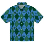 Tulane Green Wave Hawaiian Shirt - Golfing Plaid | Hula Hawaiian Shirts