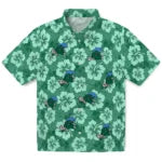 Tulane Green Wave Hawaiian Shirt - Hibiscus Cluster | Hula Hawaiian Shirts