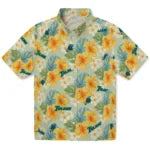Tulane Green Wave Hawaiian Shirt - Hibiscus Mood | Hula Hawaiian Shirts