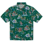 Tulane Green Wave Hawaiian Shirt - Simpsons Christmas | Hula Hawaiian Shirts