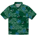 Tulane Green Wave Hawaiian Shirt - Wave Palm | Hula Hawaiian Shirts