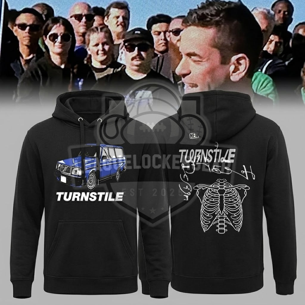 Turnstile Volvo Car Signature T-Shirt - LeagueLockerGear
