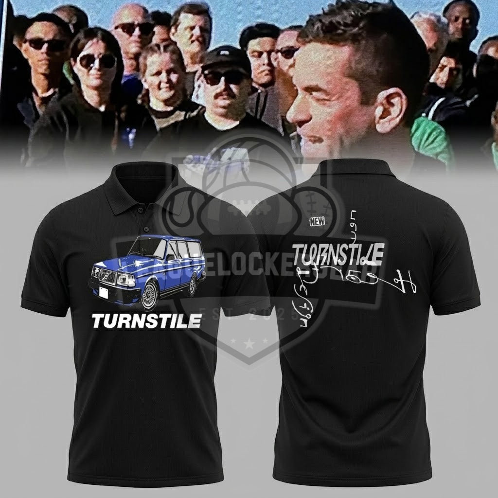 Turnstile Volvo Car Signature T-Shirt - LeagueLockerGear