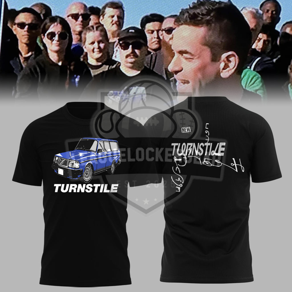 Turnstile Volvo Car Signature T-Shirt - LeagueLockerGear