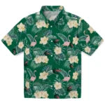 UAB Blazers Hawaiian Shirt - Flamingo and Hibiscus | Hula Hawaiian Shirts