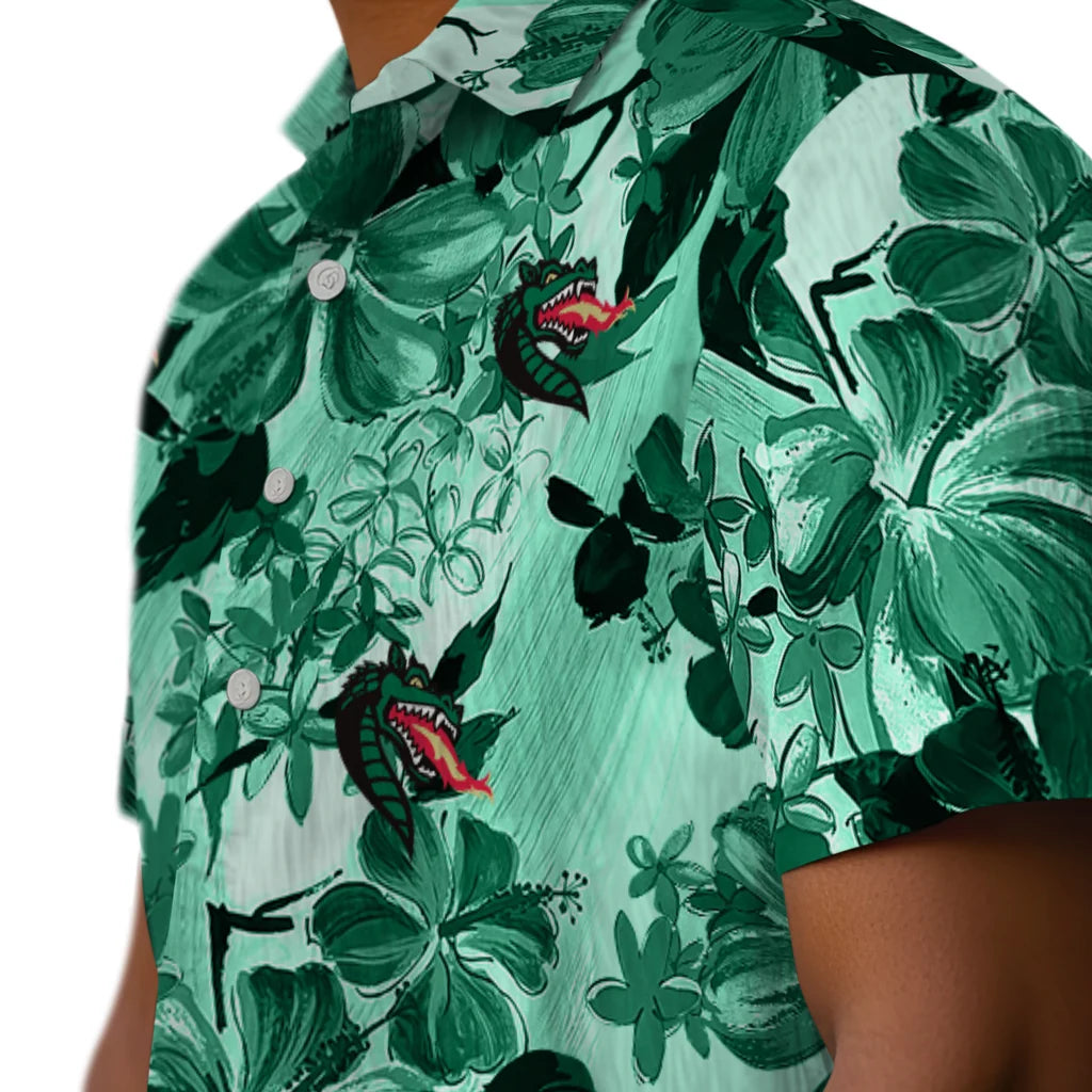 UAB Blazers Hawaiian Shirt - Hibiscus Arrangement | Hula Hawaiian Shirts