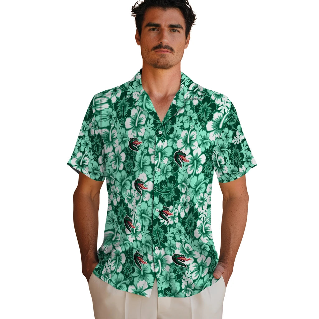 UAB Blazers Hawaiian Shirt - Hibiscus Blooms | Hula Hawaiian Shirts