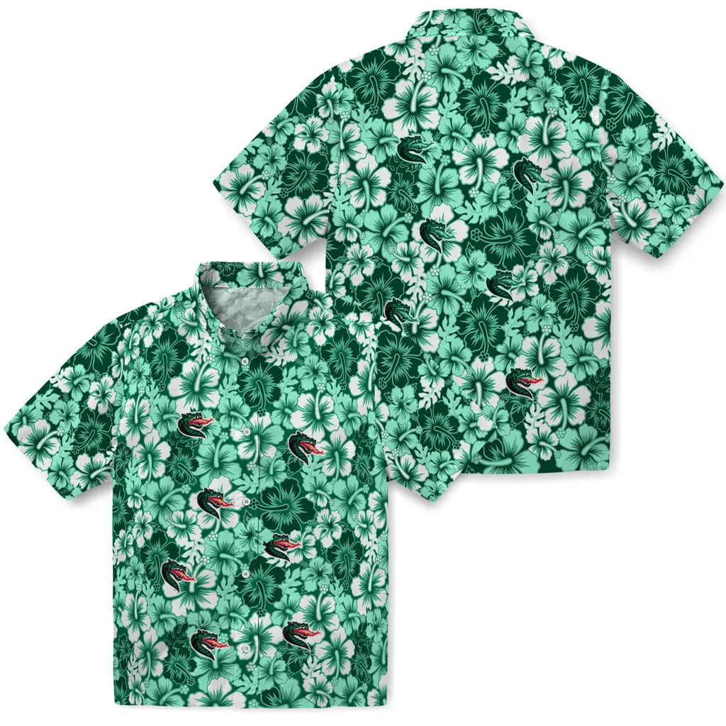 UAB Blazers Hawaiian Shirt - Hibiscus Blooms | Hula Hawaiian Shirts