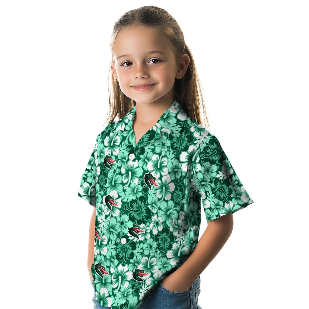UAB Blazers Hawaiian Shirt - Hibiscus Blooms | Hula Hawaiian Shirts
