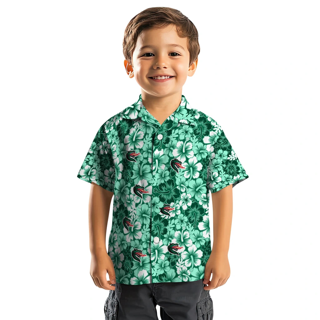 UAB Blazers Hawaiian Shirt - Hibiscus Blooms | Hula Hawaiian Shirts