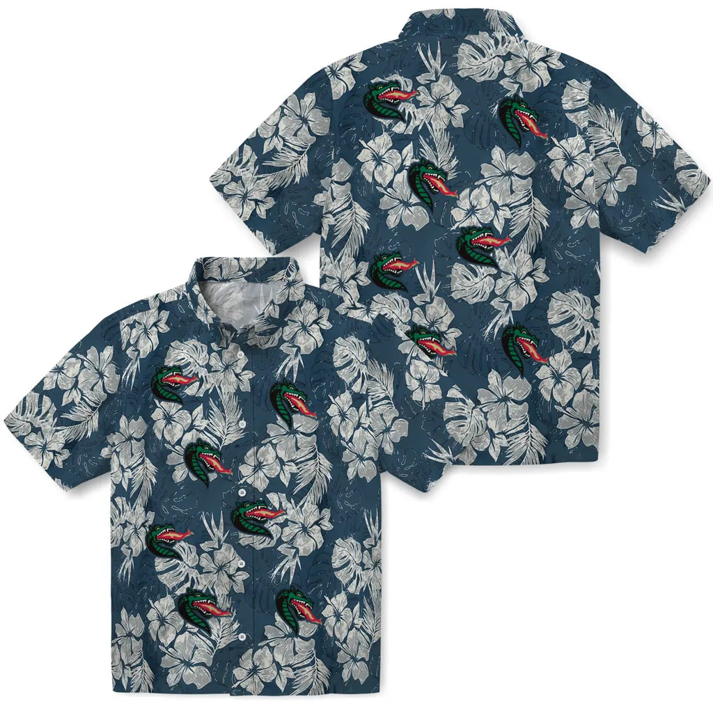 UAB Blazers Hawaiian Shirt - Hibiscus Flowers | Hula Hawaiian Shirts