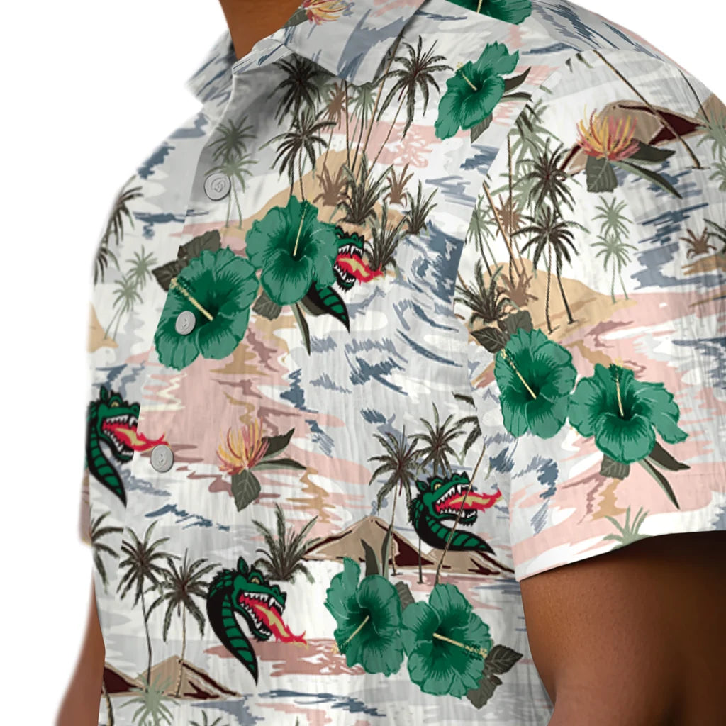 UAB Blazers Hawaiian Shirt - Hibiscus Seaside | Hula Hawaiian Shirts