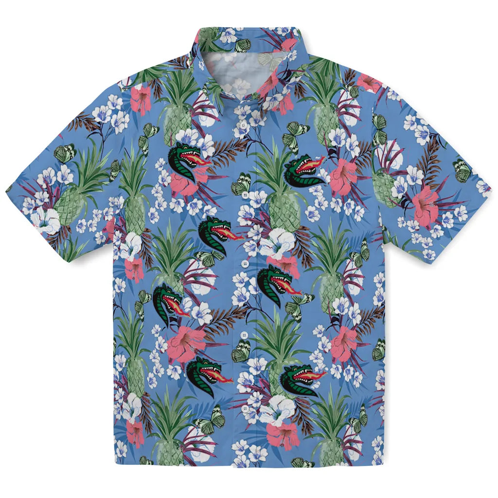 UAB Blazers Hawaiian Shirt - Pineapple Bouquet | Hula Hawaiian Shirts