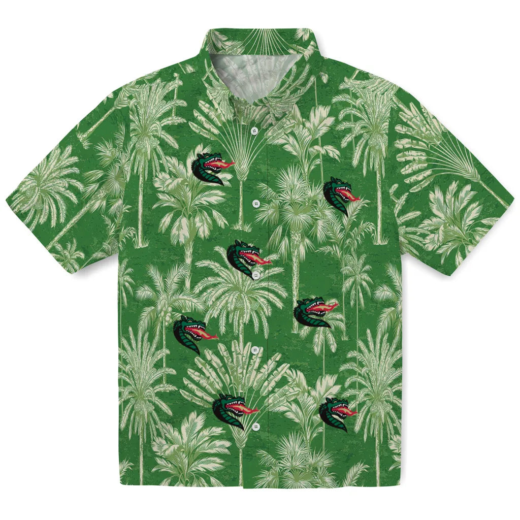 UAB Blazers Hawaiian Shirt - Vintage Palm Tree | Hula Hawaiian Shirts