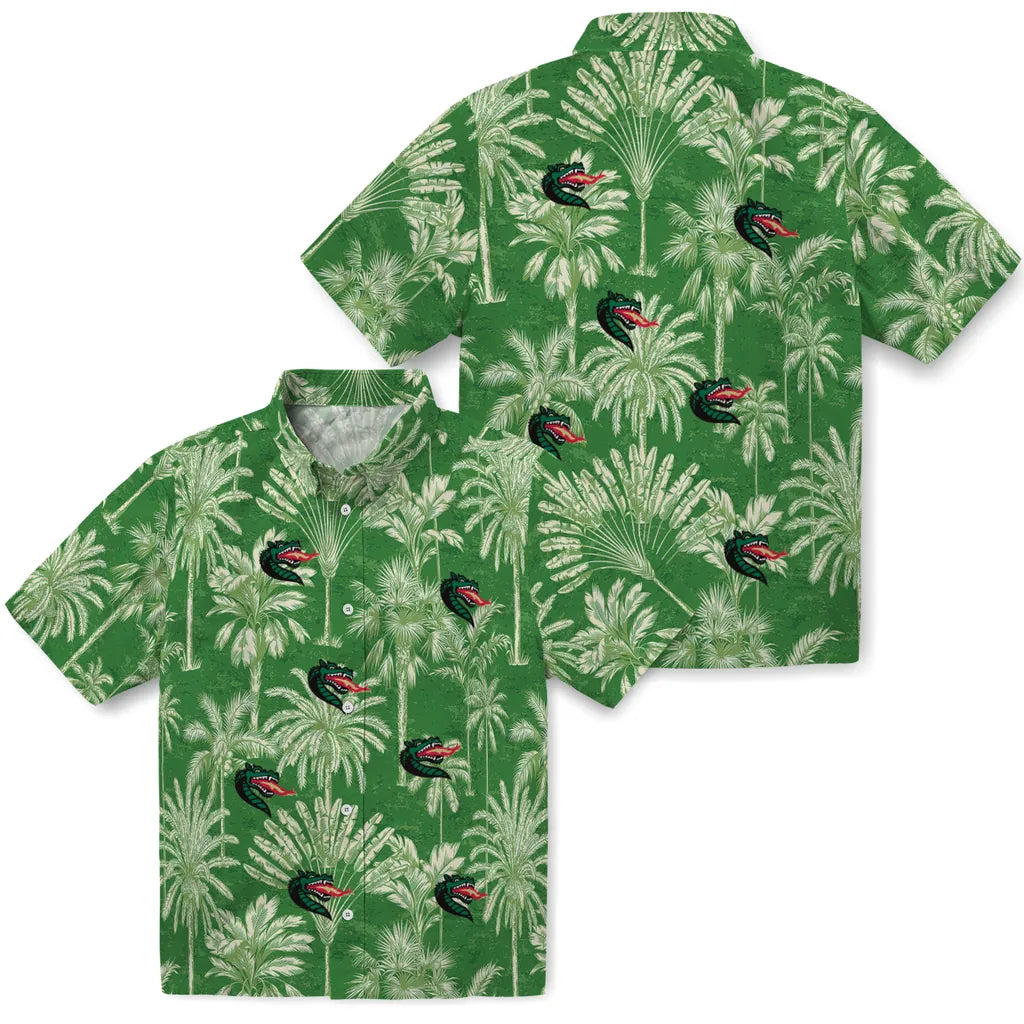 UAB Blazers Hawaiian Shirt - Vintage Palm Tree | Hula Hawaiian Shirts