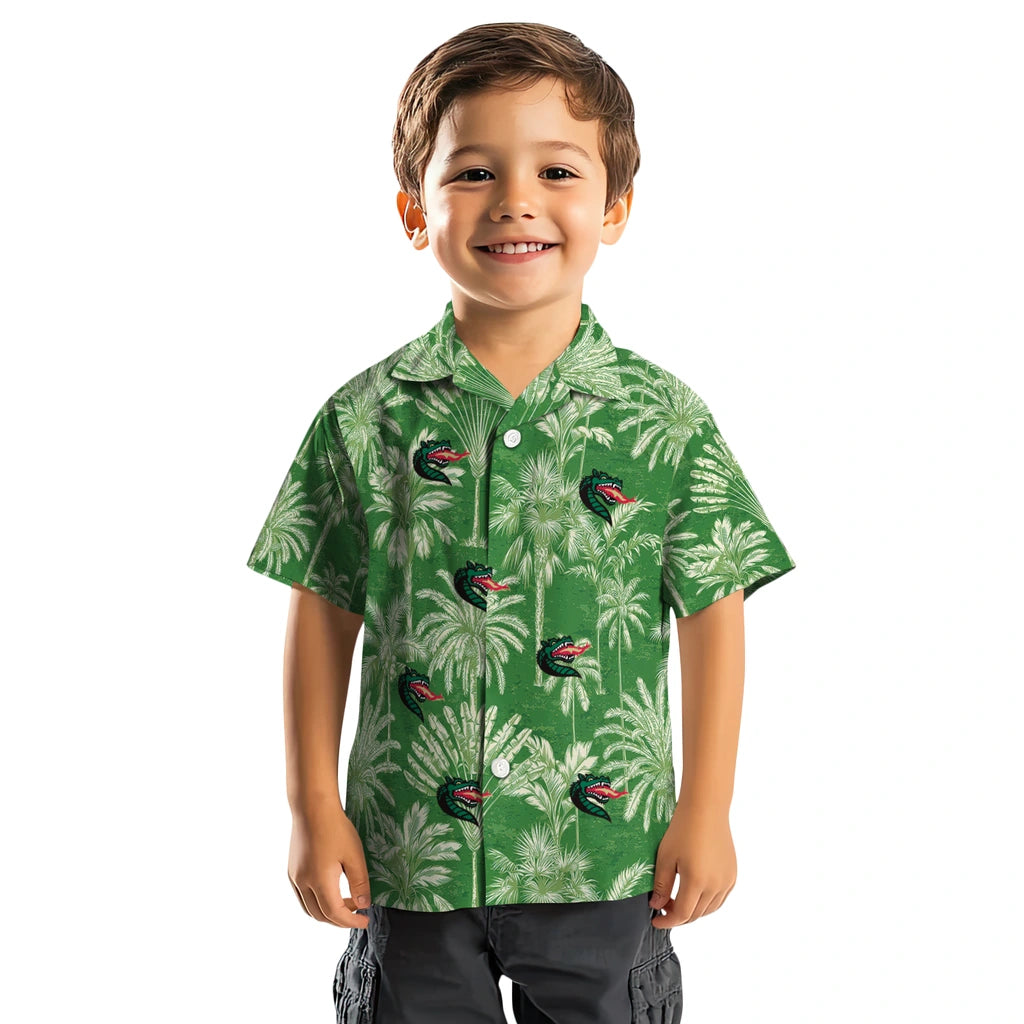 UAB Blazers Hawaiian Shirt - Vintage Palm Tree | Hula Hawaiian Shirts