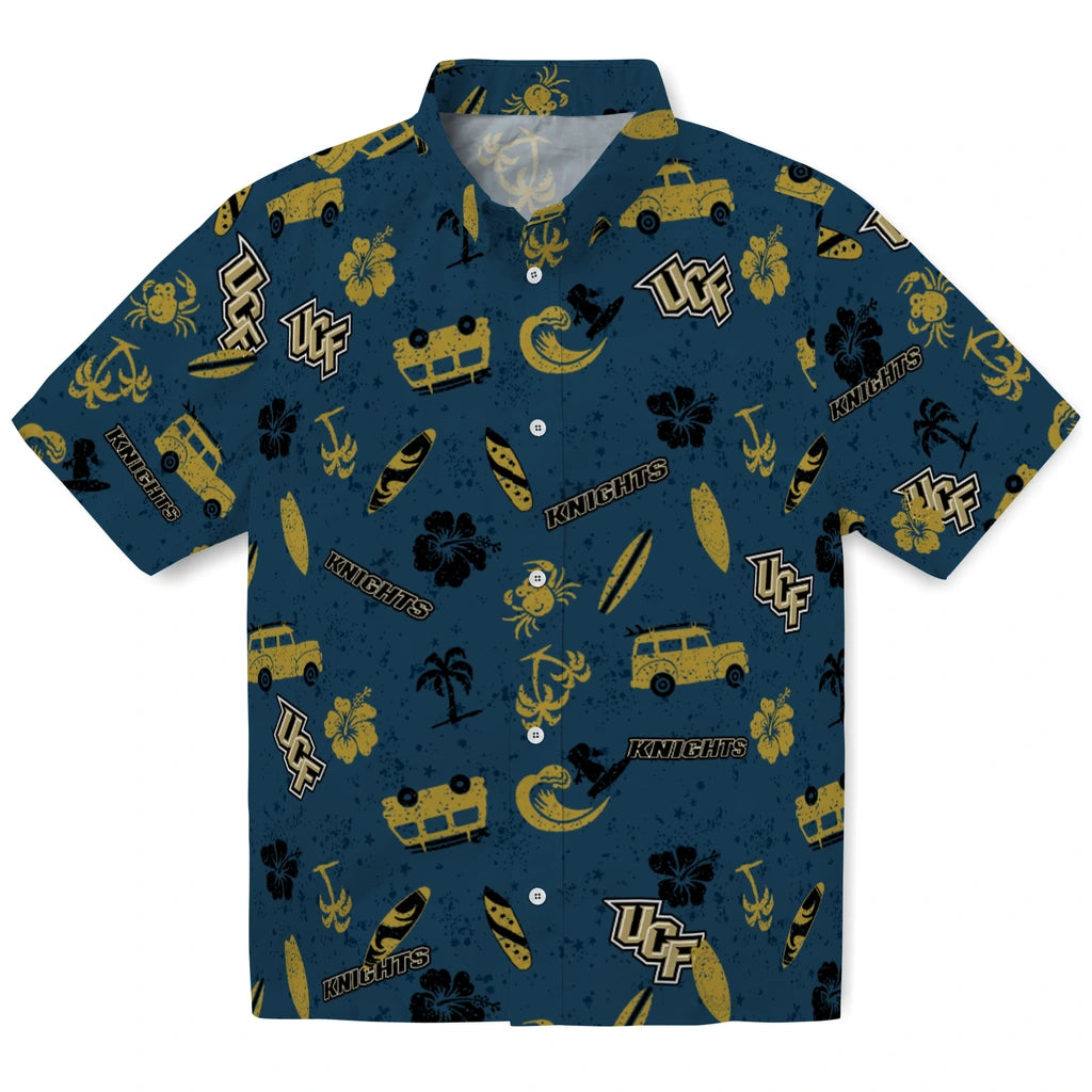 UCF Knights Hawaiian Shirt - Beach Vibe | Hula Hawaiian Shirts
