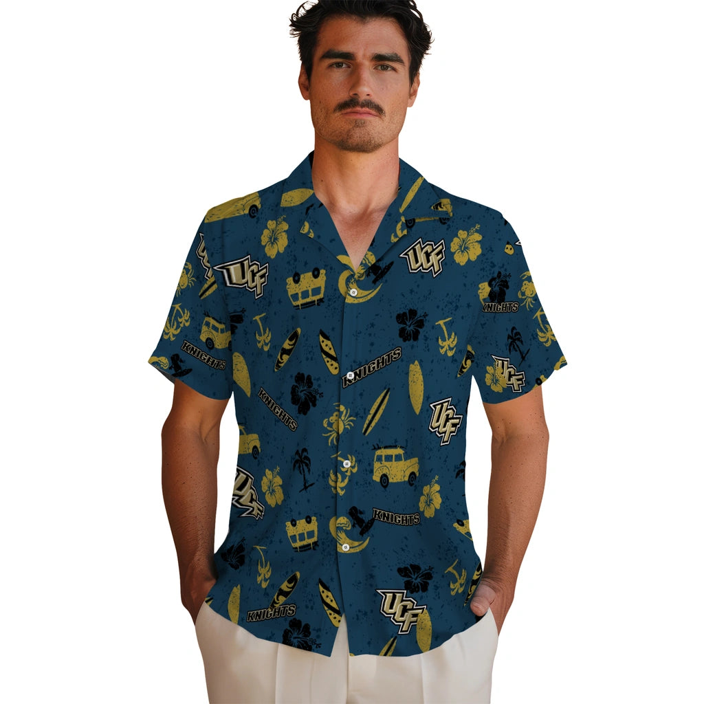 UCF Knights Hawaiian Shirt - Beach Vibe | Hula Hawaiian Shirts