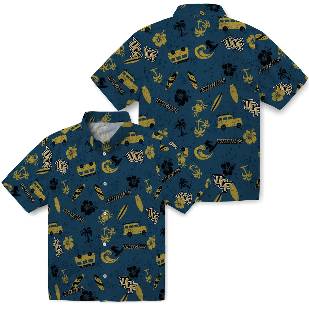 UCF Knights Hawaiian Shirt - Beach Vibe | Hula Hawaiian Shirts