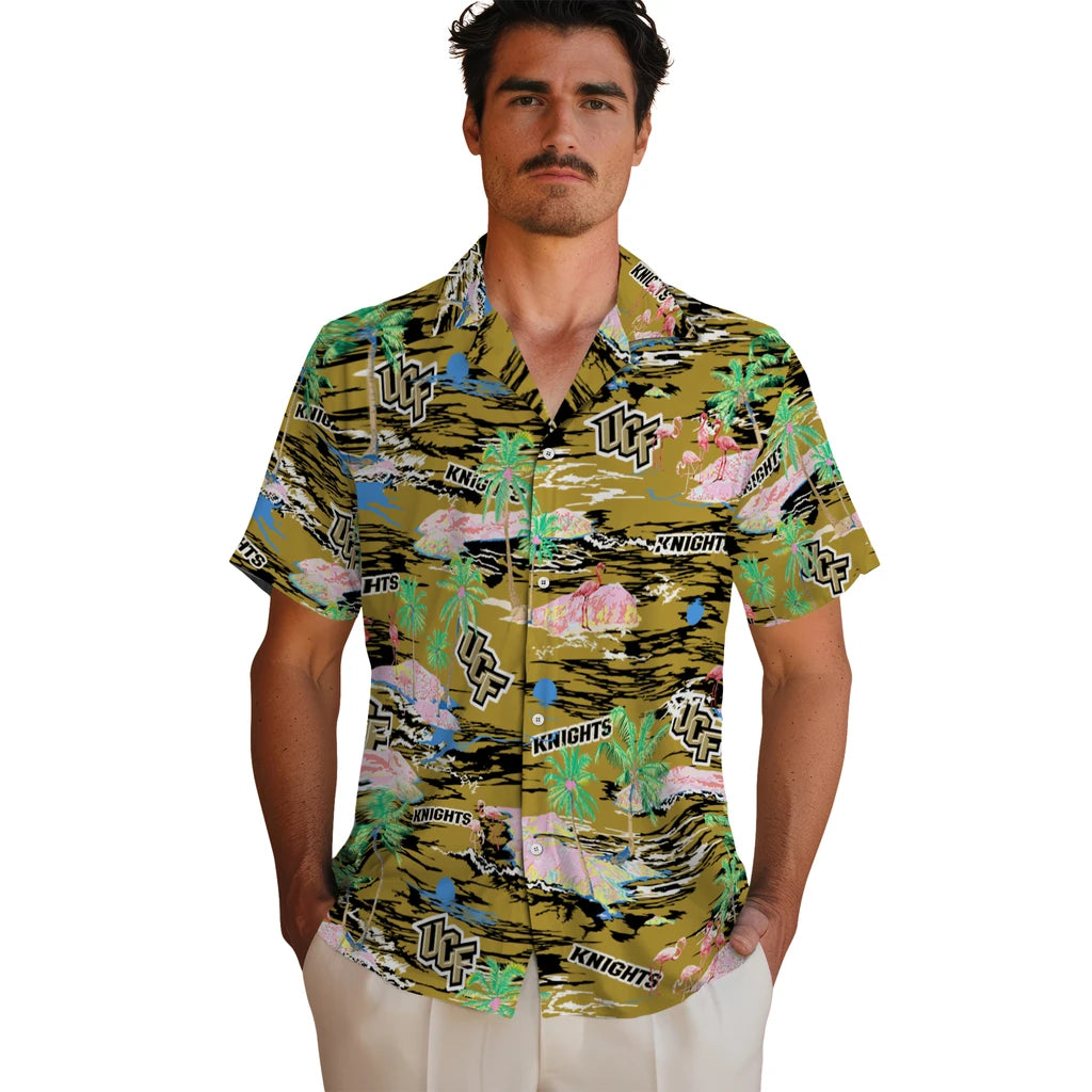 UCF Knights Hawaiian Shirt - Hawaii Island | Hula Hawaiian Shirts