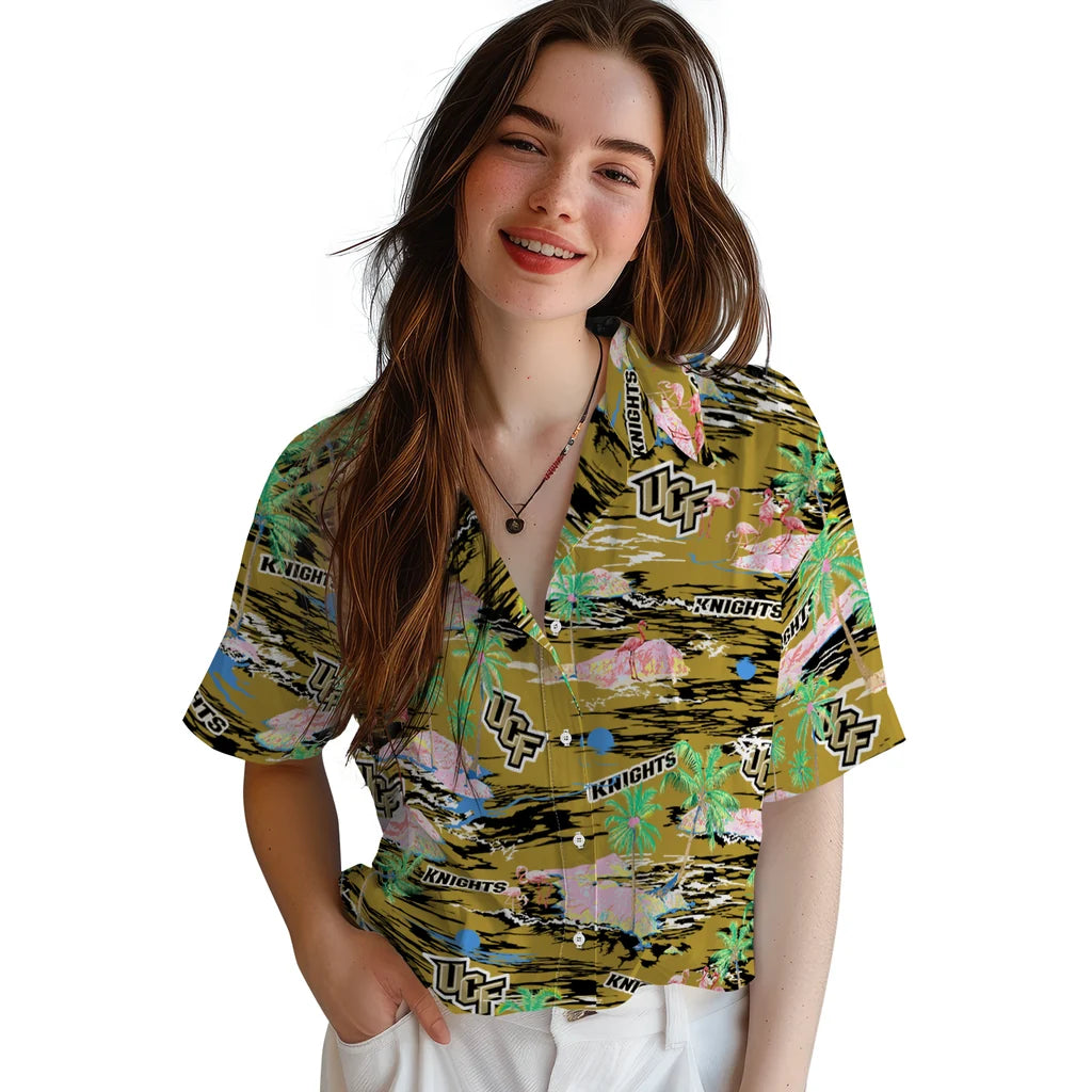 UCF Knights Hawaiian Shirt - Hawaii Island | Hula Hawaiian Shirts