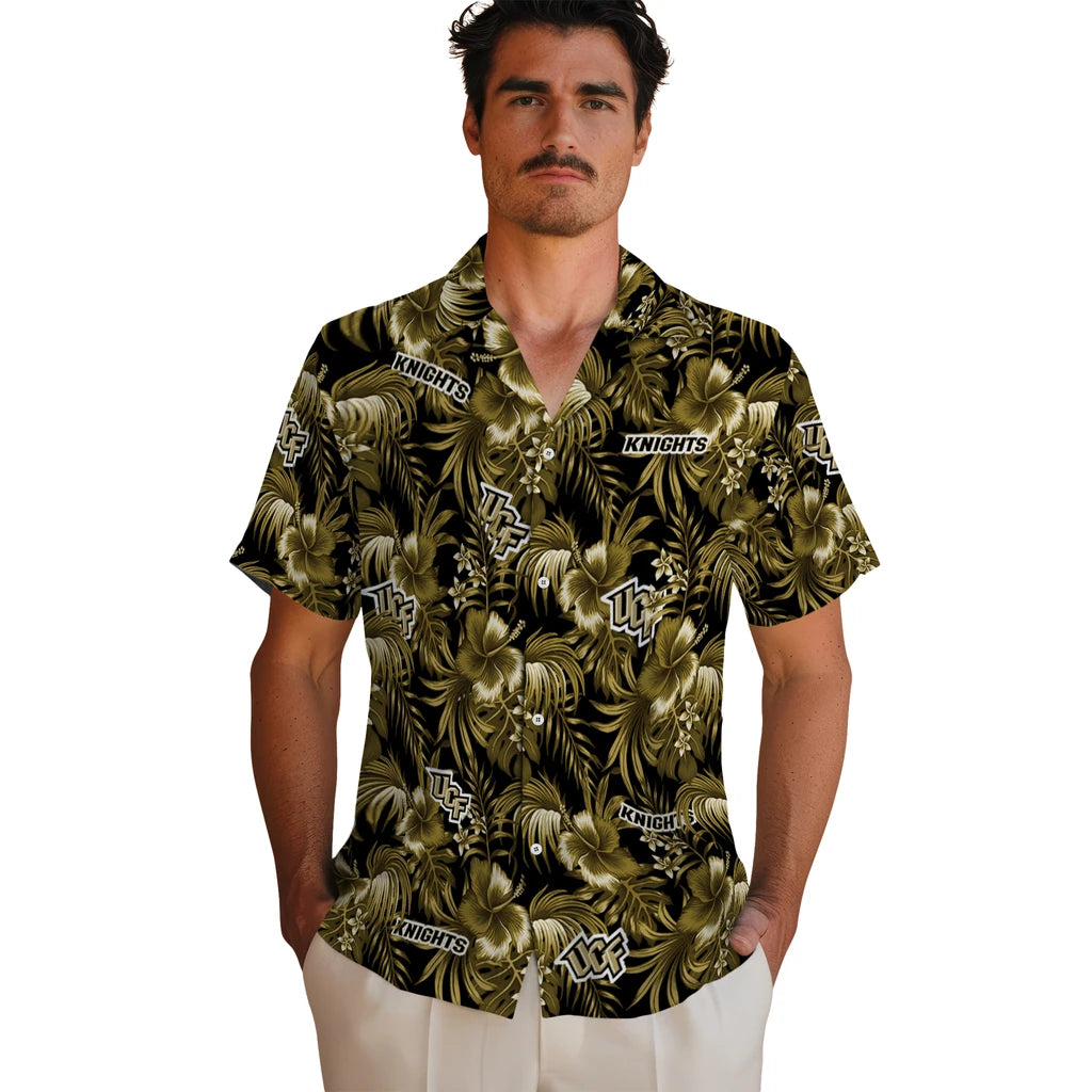 UCF Knights Hawaiian Shirt - Hibiscus Exotic | Hula Hawaiian Shirts