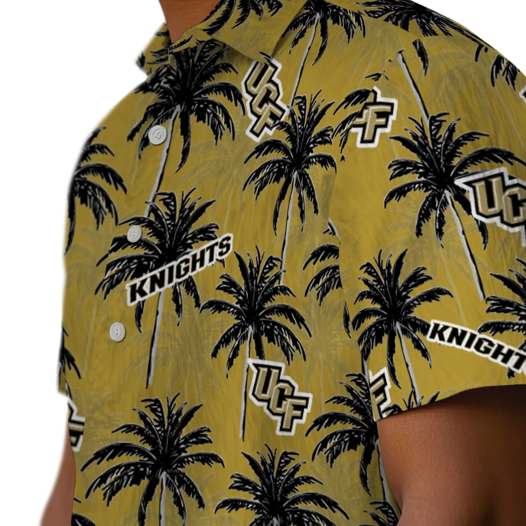 UCF Knights Hawaiian Shirt - Palm Tree Motif | Hula Hawaiian Shirts