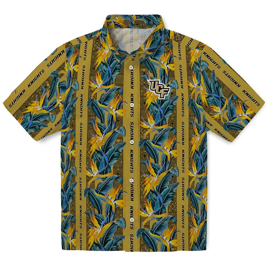 UCF Knights Hawaiian Shirt - Paradise Vines | Hula Hawaiian Shirts