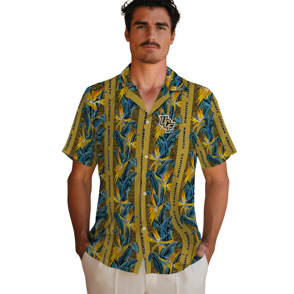 UCF Knights Hawaiian Shirt - Paradise Vines | Hula Hawaiian Shirts