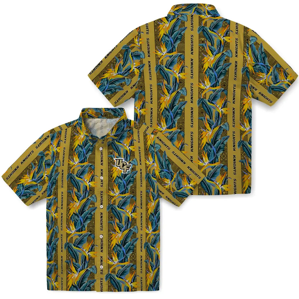 UCF Knights Hawaiian Shirt - Paradise Vines | Hula Hawaiian Shirts