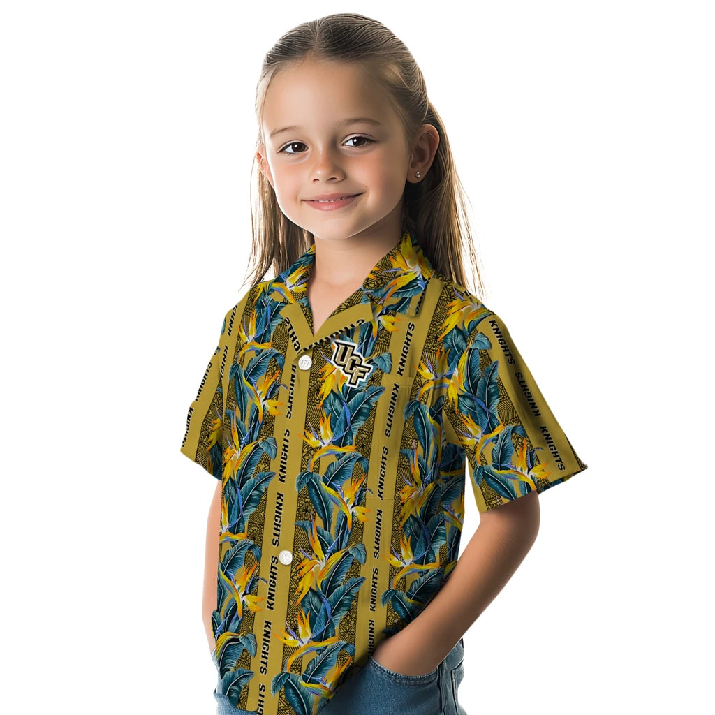 UCF Knights Hawaiian Shirt - Paradise Vines | Hula Hawaiian Shirts