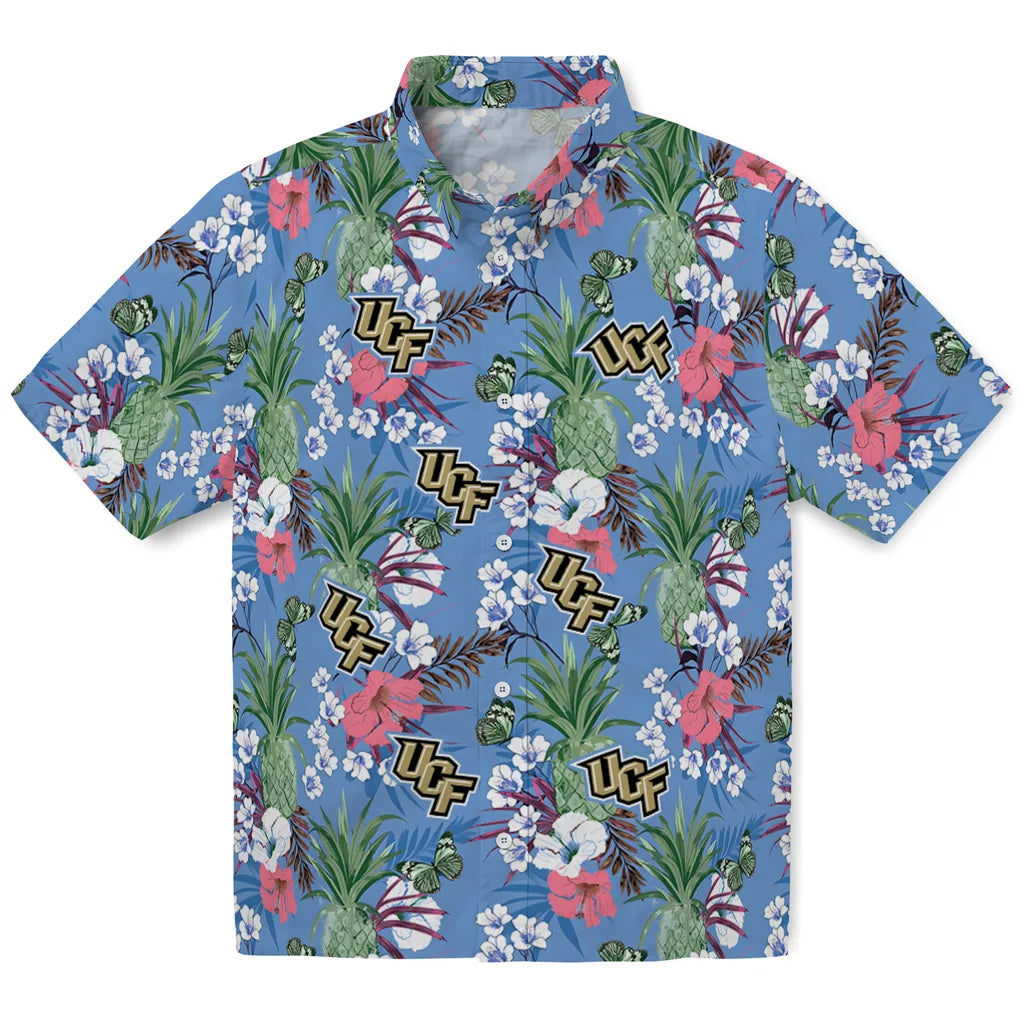 UCF Knights Hawaiian Shirt - Pineapple Bouquet | Hula Hawaiian Shirts