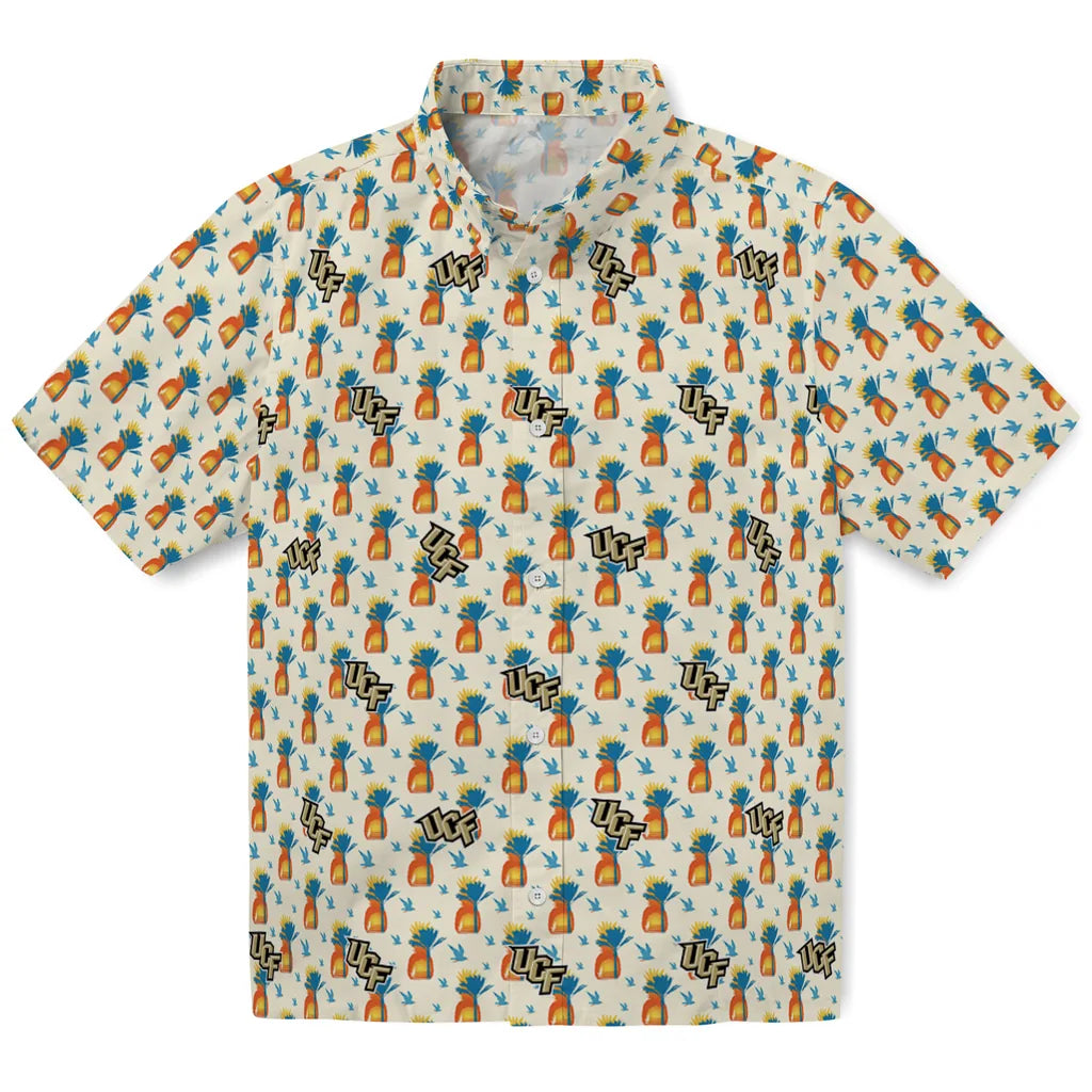 UCF Knights Hawaiian Shirt - Pineapple Delight | Hula Hawaiian Shirts
