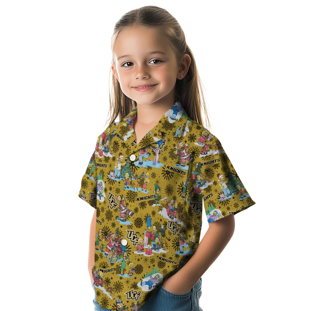 UCF Knights Hawaiian Shirt - Simpsons Christmas | Hula Hawaiian Shirts