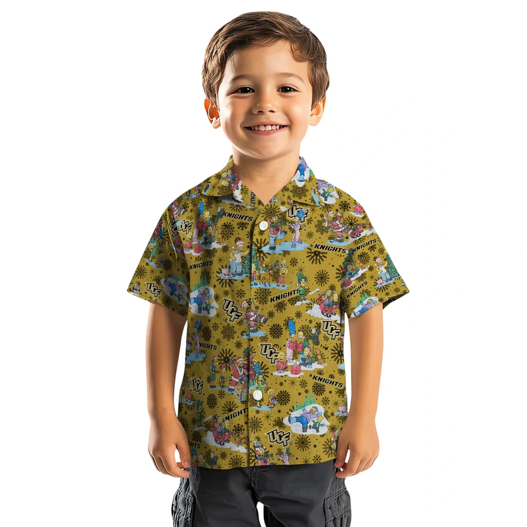 UCF Knights Hawaiian Shirt - Simpsons Christmas | Hula Hawaiian Shirts