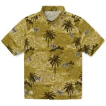 UCF Knights Hawaiian Shirt - Wave Palm | Hula Hawaiian Shirts