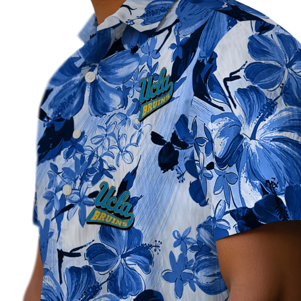 UCLA Bruins Hawaiian Shirt - Hibiscus Arrangement | Hula Hawaiian Shirts