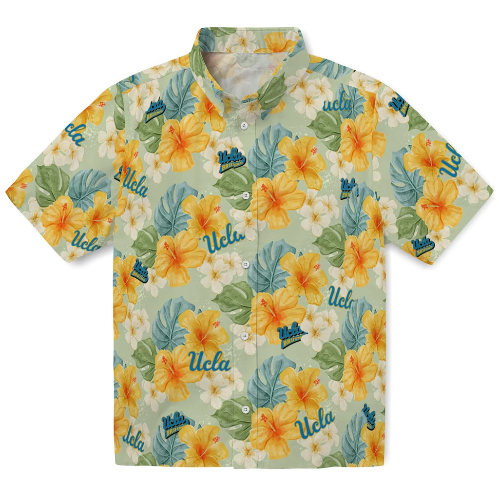 UCLA Bruins Hawaiian Shirt - Hibiscus Mood | Hula Hawaiian Shirts