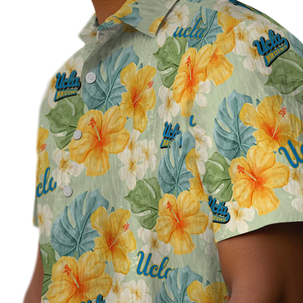 UCLA Bruins Hawaiian Shirt - Hibiscus Mood | Hula Hawaiian Shirts