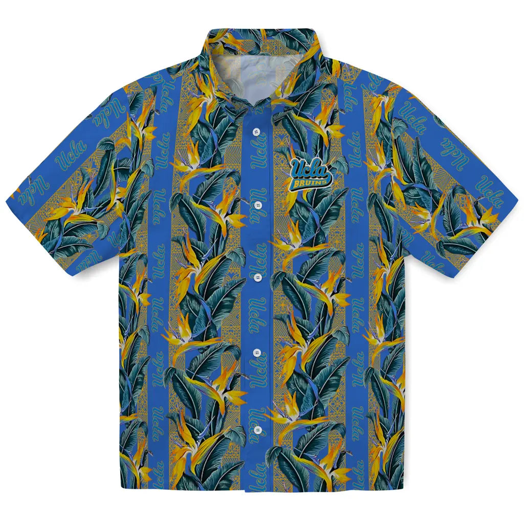 UCLA Bruins Hawaiian Shirt - Paradise Vines | Hula Hawaiian Shirts