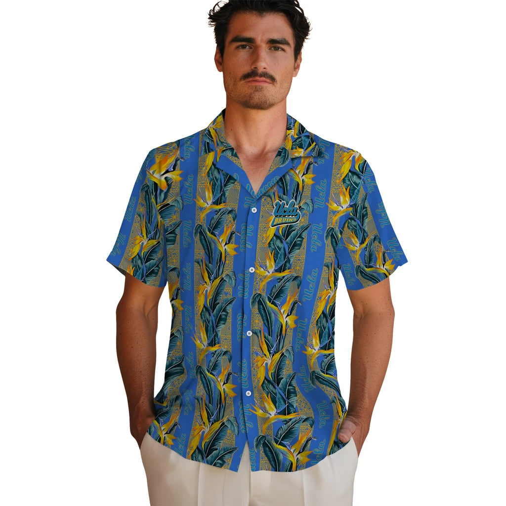 UCLA Bruins Hawaiian Shirt - Paradise Vines | Hula Hawaiian Shirts