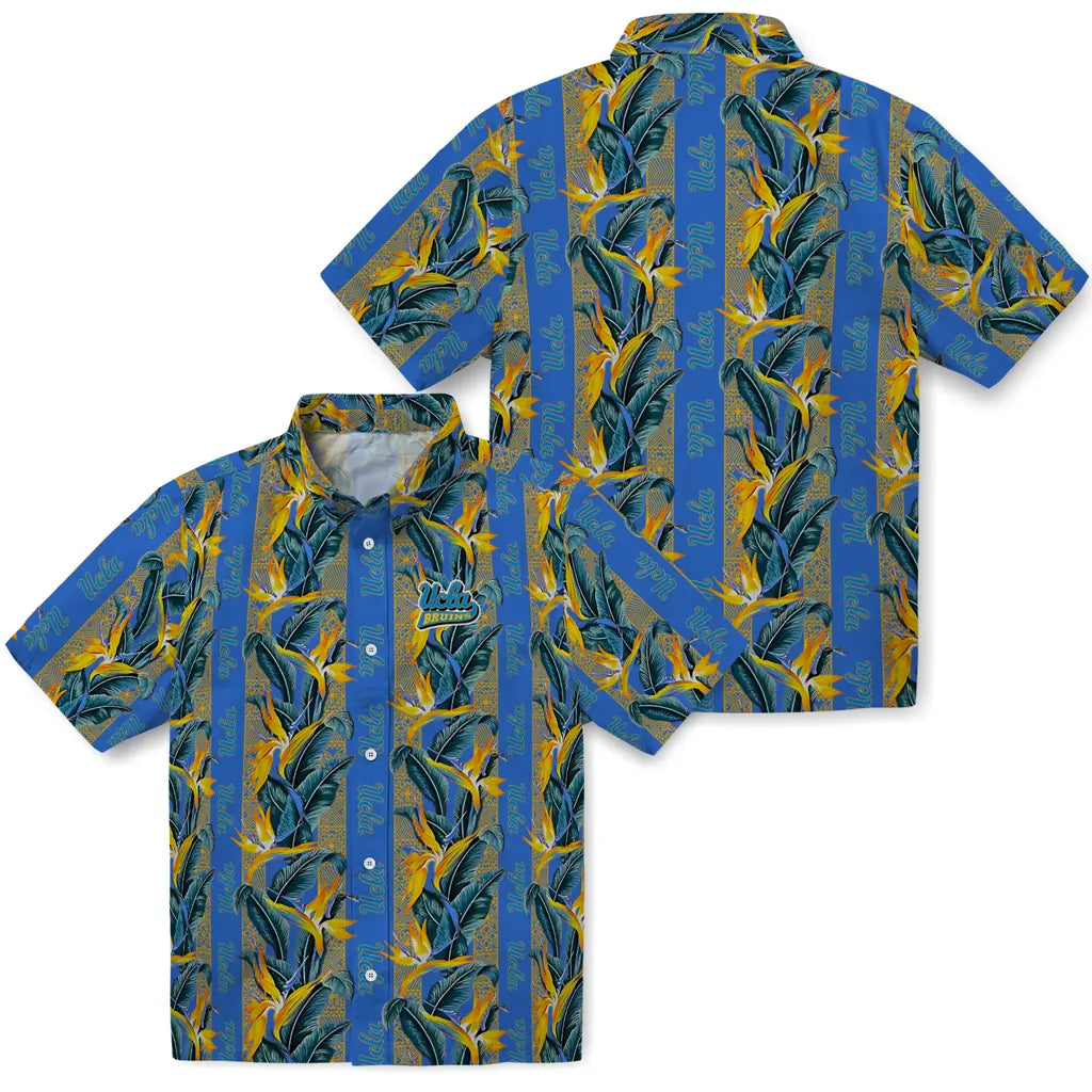 UCLA Bruins Hawaiian Shirt - Paradise Vines | Hula Hawaiian Shirts