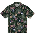 UConn Huskies Hawaiian Shirt - Hibiscus Leaves Pattern | Hula Hawaiian Shirts