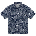 UConn Huskies Hawaiian Shirt - Hibiscus Oasis | Hula Hawaiian Shirts