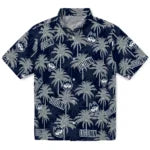 UConn Huskies Hawaiian Shirt - Palm Tree Motif | Hula Hawaiian Shirts