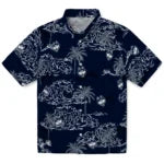 UConn Huskies Hawaiian Shirt - Wave Palm | Hula Hawaiian Shirts