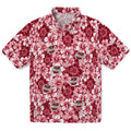 UMass Minutemen Hawaiian Shirt - Hibiscus Blooms | Hula Hawaiian Shirts